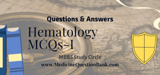 Medicine Question Bank