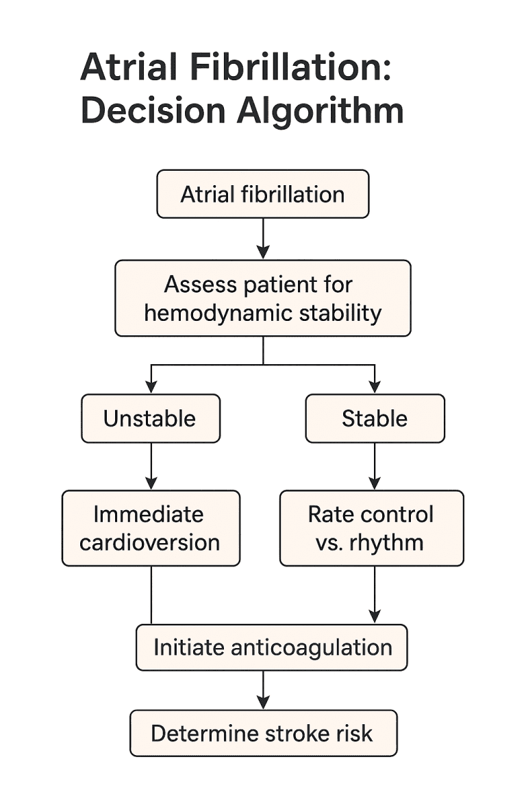 ATRIAL FIBRILLATION (40 ADVANCED FAQs) - Medicine Question Bank